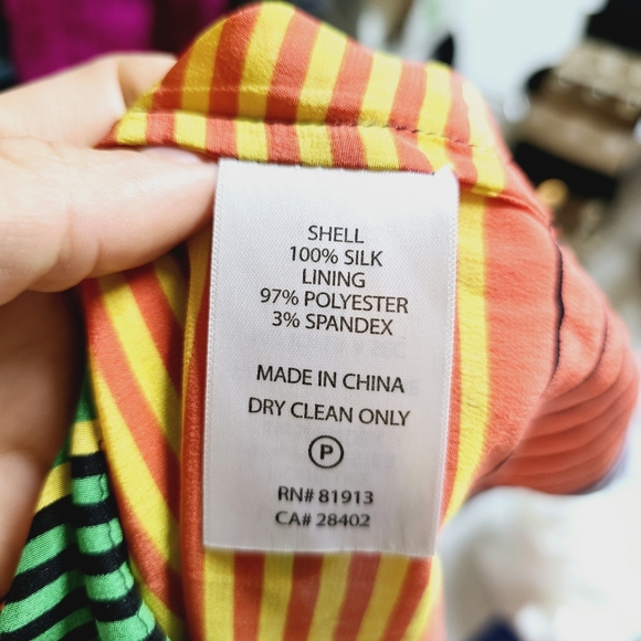 Anthro. Plenty Tracy Reese Silk Dress - Picture 8 of 8